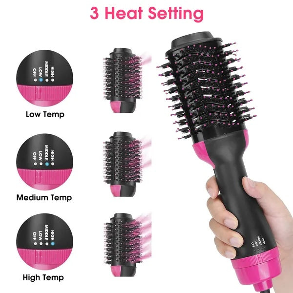 Hot Hair Brush 4 In 1 Hair Dryer Volumizer