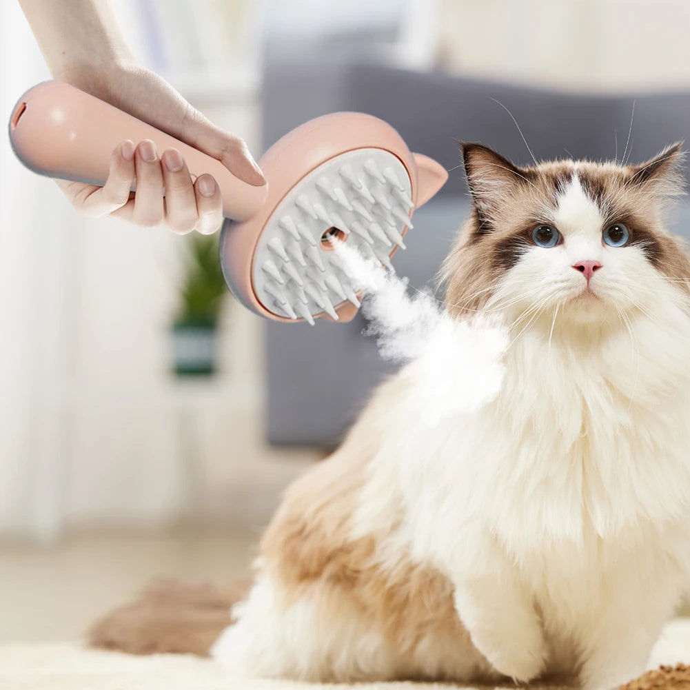 Multifunctional Hair Cleaning Brush with mist