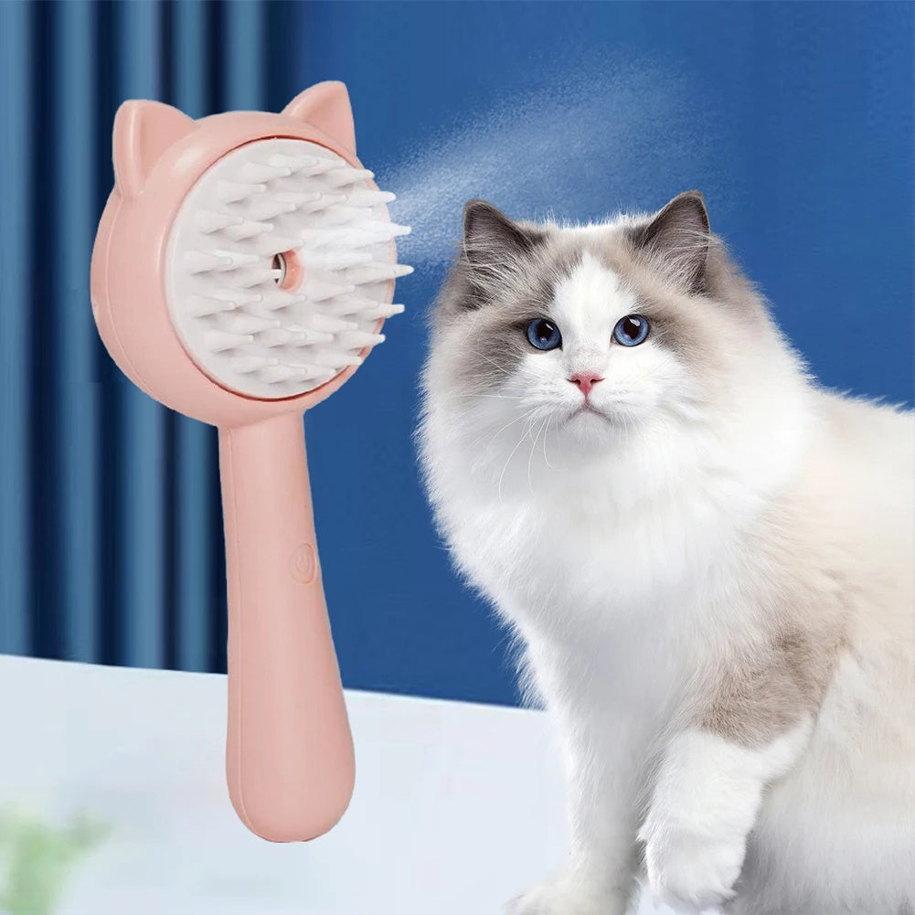 Multifunctional Hair Cleaning Brush with mist