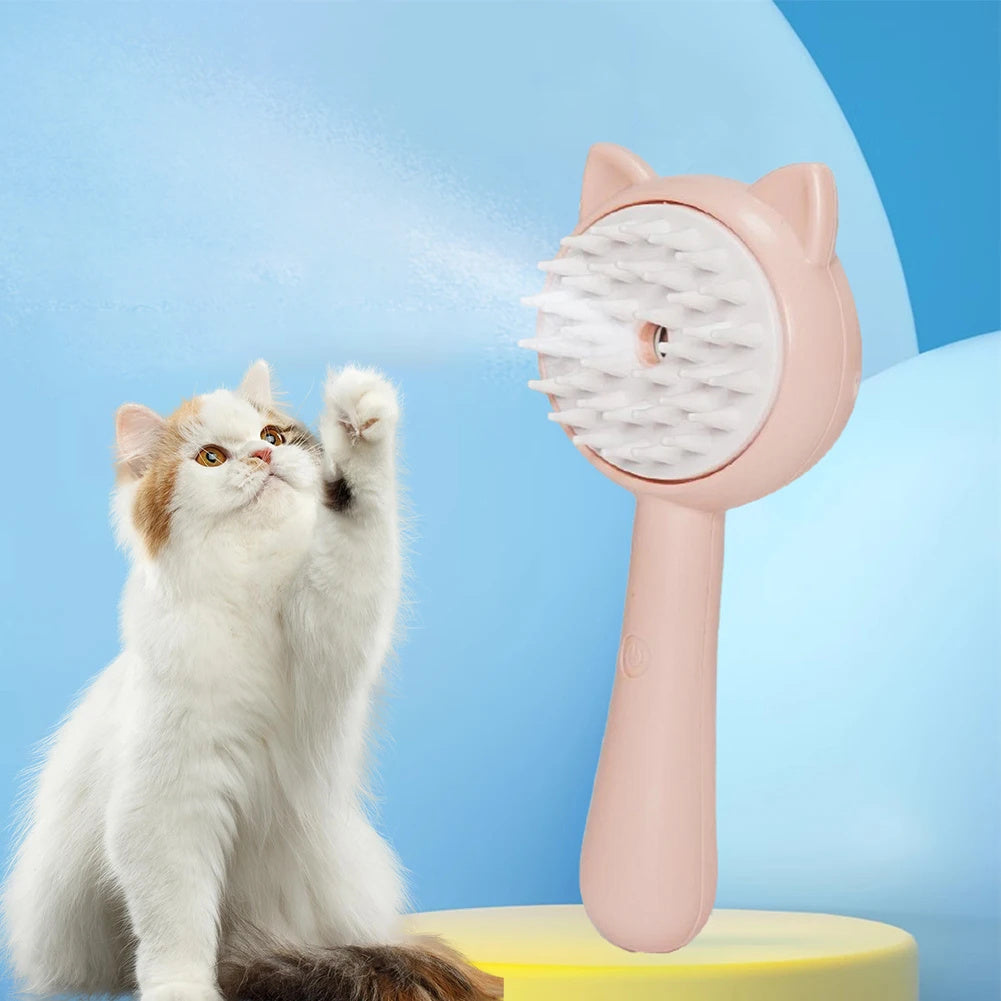 Multifunctional Hair Cleaning Brush with mist